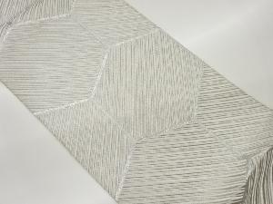 亀甲模様織出し全通袋帯